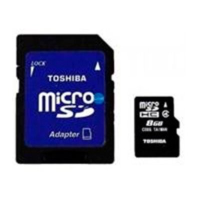   (SD-C08GJ(BL5A)   Toshiba,  microSDHC  4, 8    SD
