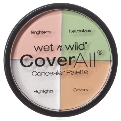   Wet n Wild     (4 ) Coverall Concealer Palette 7 