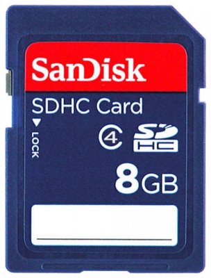     SDHC 8Gb Class 4 SanDisk SDSDB-008G-B35