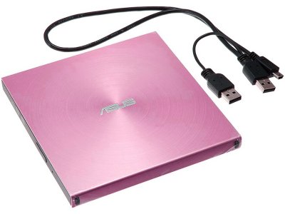     USB ASUS, Pink, SDRW-08U5S-U/ PINK/ G/ AS DVD R/ RW USB 2.0