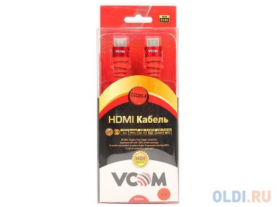    VCOM HDMI 19M/M ver 2.0 ,3m (CG526S-3MR) Blister