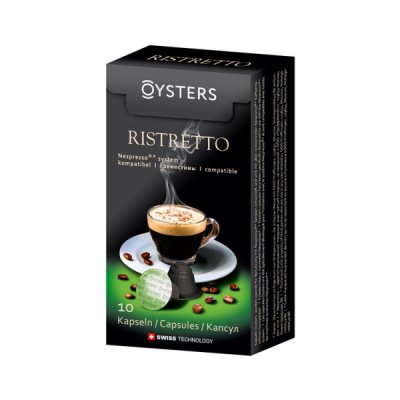    Oysters Ristretto Nespresso 10 