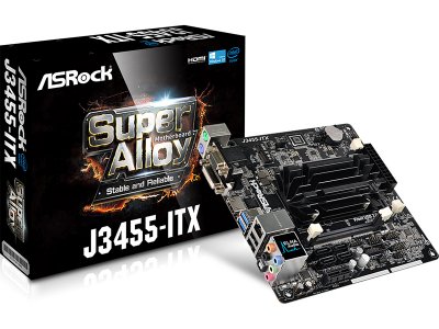     ASRock J3455-ITX   Intel 2xSO-DIMM DDR3 1xPCI-E 1x 4xSATAIII mini-ITX