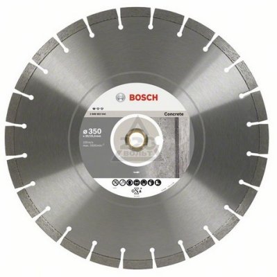    BOSCH Standard for Concrete 350  20/25.4 