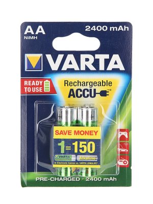   AA - Varta Ready 2 USE Power R6 2400 mAh (2 )