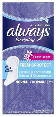   Always   Everyday Normal Fresh scent 20 .