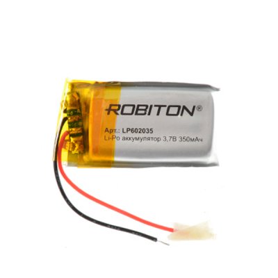    LP602035 - Robiton 3.7V 350mAh 14904