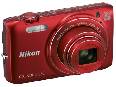    Nikon S6800 Coolpix Red