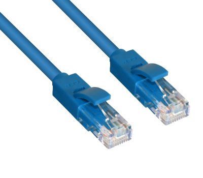     Greenconnect UTP 24AWG cat.5e RJ45 T568B 1m Blue GCR-LNC01-1.0m