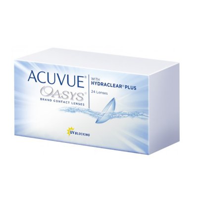   Johnson & Johnson Acuvue Oasys with Hydraclear Plus (24  / 8.4 / -5.5)
