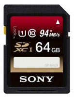     SD 64Gb Sony (SF64UXT) SDXC Class 10 UHS-I