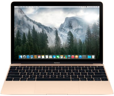   Apple MacBook 12" Retina dual-core M 1.2GHz/8GB/512GB flash/HD Graphics 5300/Mac OS/Gold MK4