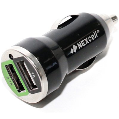      Nexcell CC22A-102 ,    2*USB, 5V, 2100/1000mA