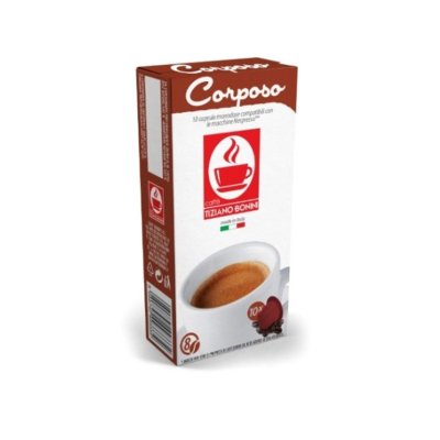    Caffe Tiziano Bonini Espresso Corposo Compatibile Nespresso