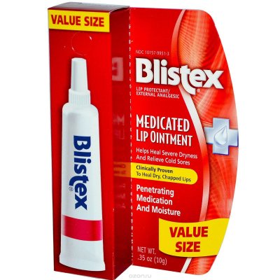   Blistex    Medicated Lip Ointment, 10 