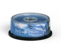   TDK DVD+R47CBED25  DVD+R 4.7 , 16x, 25 ., Cake Box