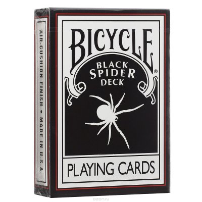     Bicycle "Black Spider Deck", : 