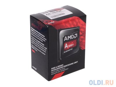    AMD A8 7670K FM2+ (AD767KXBJCBOX) (3.6GHz/AMD Radeon R7) Box