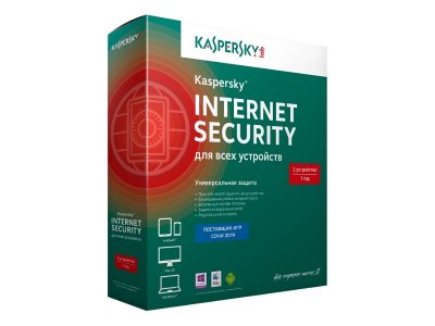     Kaspersky Internet Security Multi-Device Russian Edition 2Dt 1 year Base Box