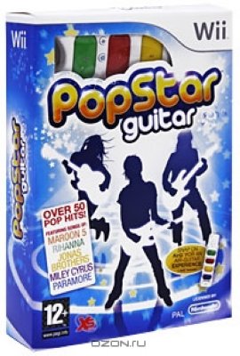     Nintendo Wii Popstar Guitar