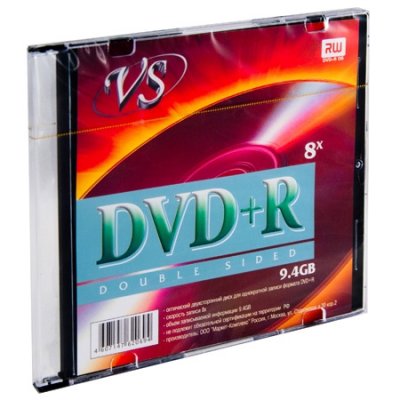    VS DVD-R 9,4 GB 8x SL Double Sided (1 .)