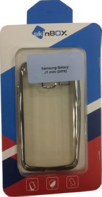     Samsung Galaxy J1 mini (2016) SM-J105H skinBOX 4People silicone chrome border 