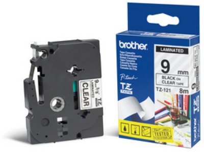   TZ-121   Brother (P-Touch) (9  /) .