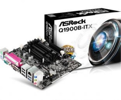   ASRock Q1900B-ITX   Intel Celeron J1900 2.0GHz (2*DDR3 SODIMM(1333),GLan,mini-ITX,2*