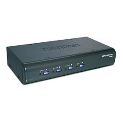   TRENDnet TK-423K 4-port USB PS/2 Audio KVM Switch Kit( PS/2+ USB/PS/2+VGA15pin+audio)