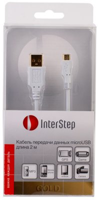    InterStep USB - microUSB Gold 2  .
