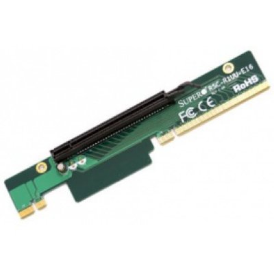   SuperMicro (RSC-R1UU-E16)PCI-E Riser Card   SC815U, SC812U(1  PCI-E x16, Left Slot, 1