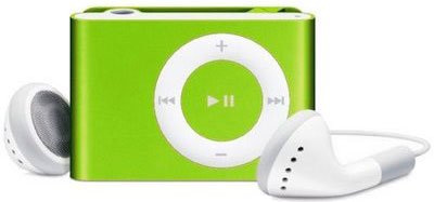   MP3- Apple iPod shuffle 5 2 GB Green