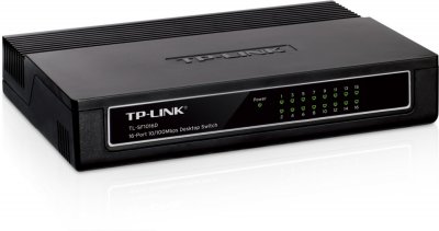    TP-LINK (TL-SF1016D) 16-Port 10/100Mbps Desktop Switch (16UTP 10/100Mbps)