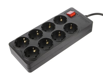    5bites Extra 8 Socket 1.8  Black SP8-B-18