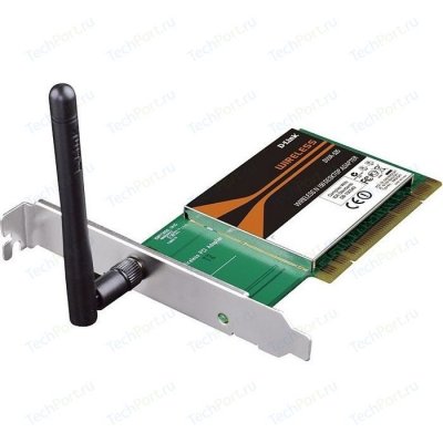    PCI-E  D-Link DWA-525/B1A 802.11b/g/n 150Mbps 2.4GHz WEP WPA WPA2