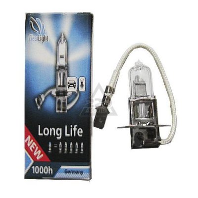         H3(Clearlight)12V-55W LongLife (1 .)