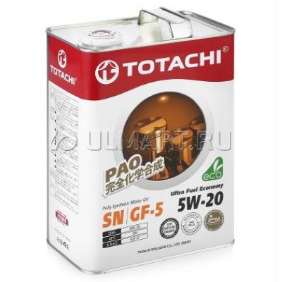     TOTACHI Ultra Fuel 5W-20 SN, 4 , 