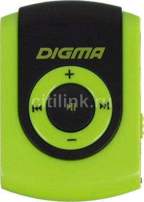    Flash Digma C1 4Gb green FM HedPh WMA /MP3/WMA/Clip