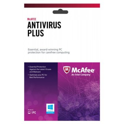     McAfee AntiVirus Plus 2013 Intel Original 1 year BXMAV1YRRUS 927707