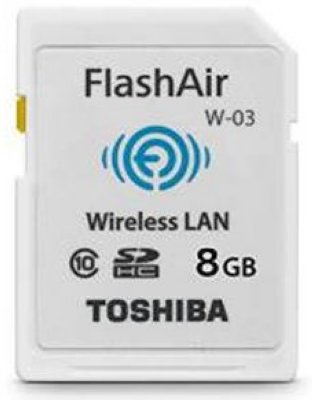     SD 8Gb Toshiba FlashAir W-03 (SD-F08AIR03) SDHC
