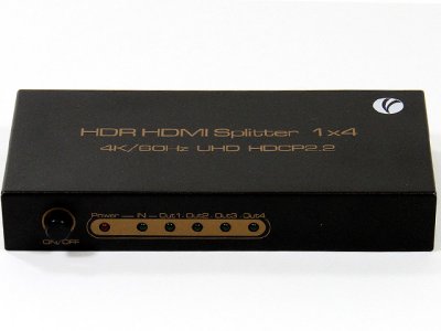    VCOM HDMI Splitter 1x4 2.0v DD424