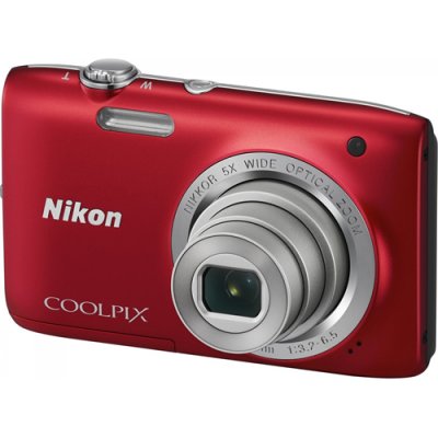    Nikon CoolPix S2900  20.1Mpix Zoom5x 2.7" 720p 25Mb SDXC CCD 1x2.3 IS el 10minF/EN