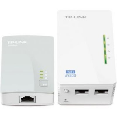   TP-LINK TL-WPA4220KIT  powerline WiFi 300Mbps, 802.11b/g/n, 2UTP, Powerline 500Mbps, 2  