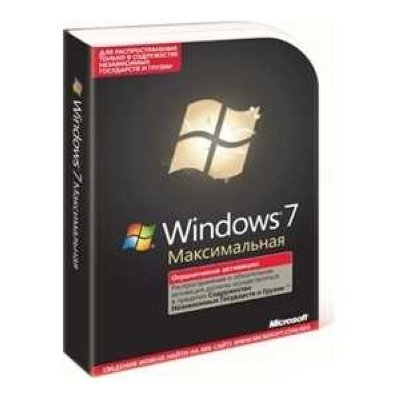     Microsoft Windows Ultimate 7 Russian Only DVD (GLC-02276)