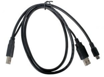    USB 2.0 Pro Gembird/Cablexpert, 2xAM/miniBM 5P, 0.9 , , ,  CCP-USB22-AM5P-3
