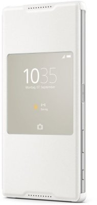     Sony E6853 / E6883 Xperia Z5 Premium SCR46 Flipcase white