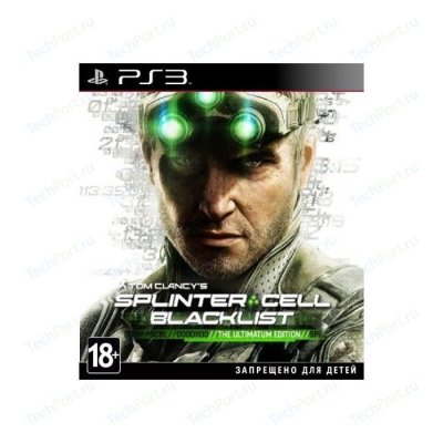     Sony PS3 Tom Clancy"s Splinter Cell Blacklist The Ultimatum Edition