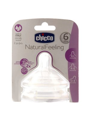    Chicco Natural Feeling 2  6       310204080