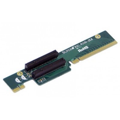    SuperMicro (RSC-R1UU-2E8)PCI-E Riser Card   SC815U, SC812U(2  PCI-E x8, L