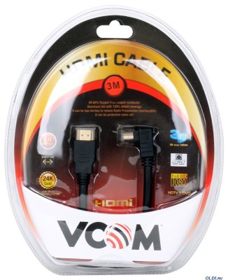    VCOM HDMI 19M/M-  3 , 1.4V   (VHD6260D-3MB) Blister